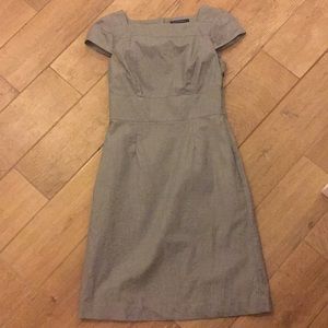EUC banana republic grey dress sz 4